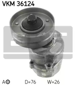 VKM36124 SKF SKF VOLVO Натяжной ролик S40 1.6 95-00